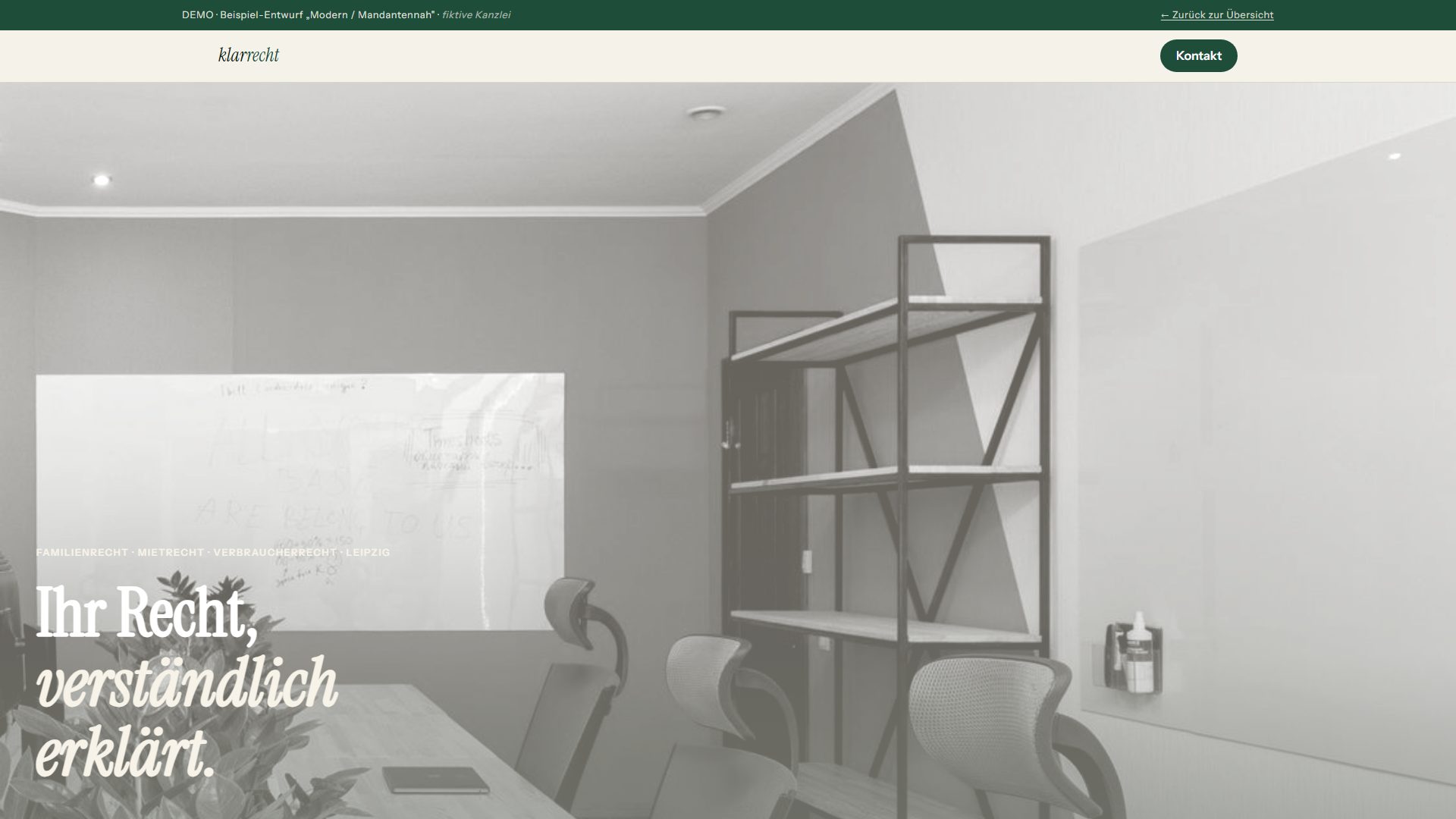 Demo: Modern-Approachable Consumer